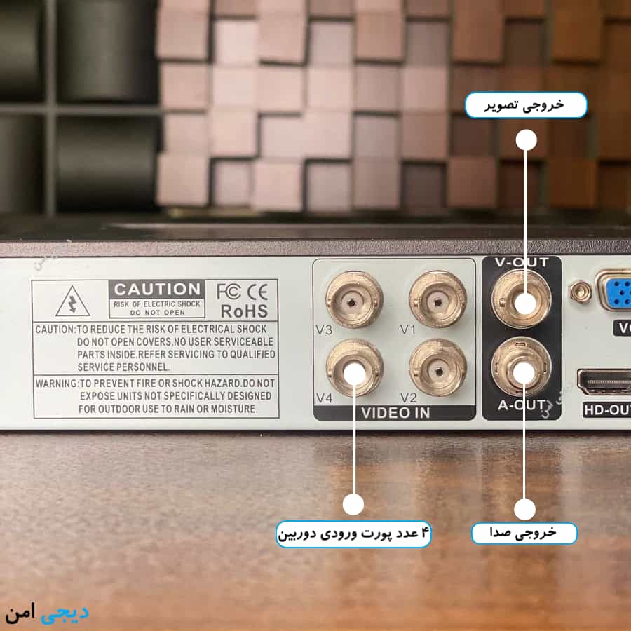 خرید دی وی آر 4کانال 5مگ سیمکارتی