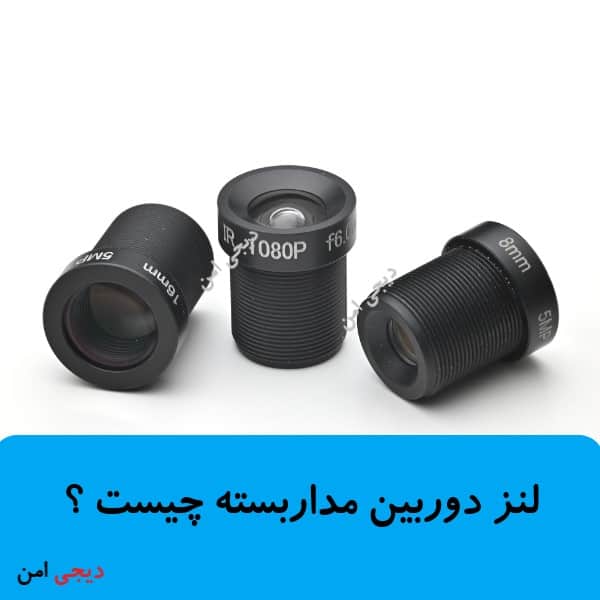 لنز دوربین مداربسته چیست