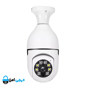 دوربین لامپی چرخشی بیسیم